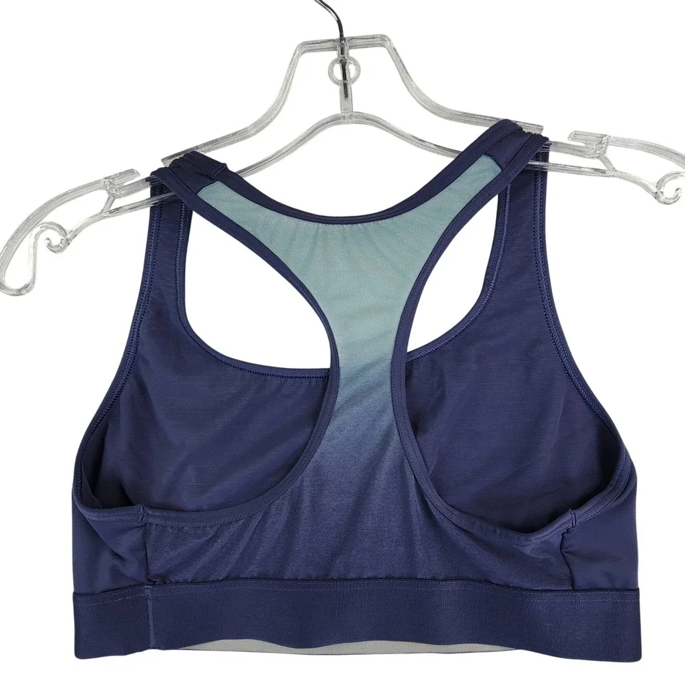 Victoria Sport M Purple Racerback Sports Bra Activewear Gym Workout Yoga Fitness